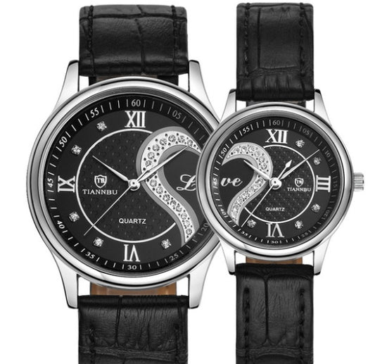 Elegant Tianbo Couple Watch Set
