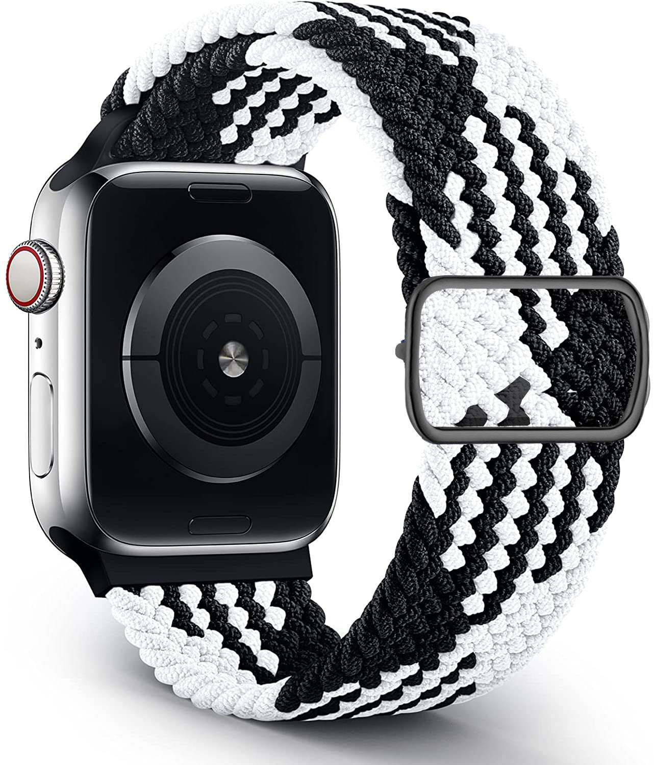 Adjustable Woven Nylon Watchband for Apple Watch