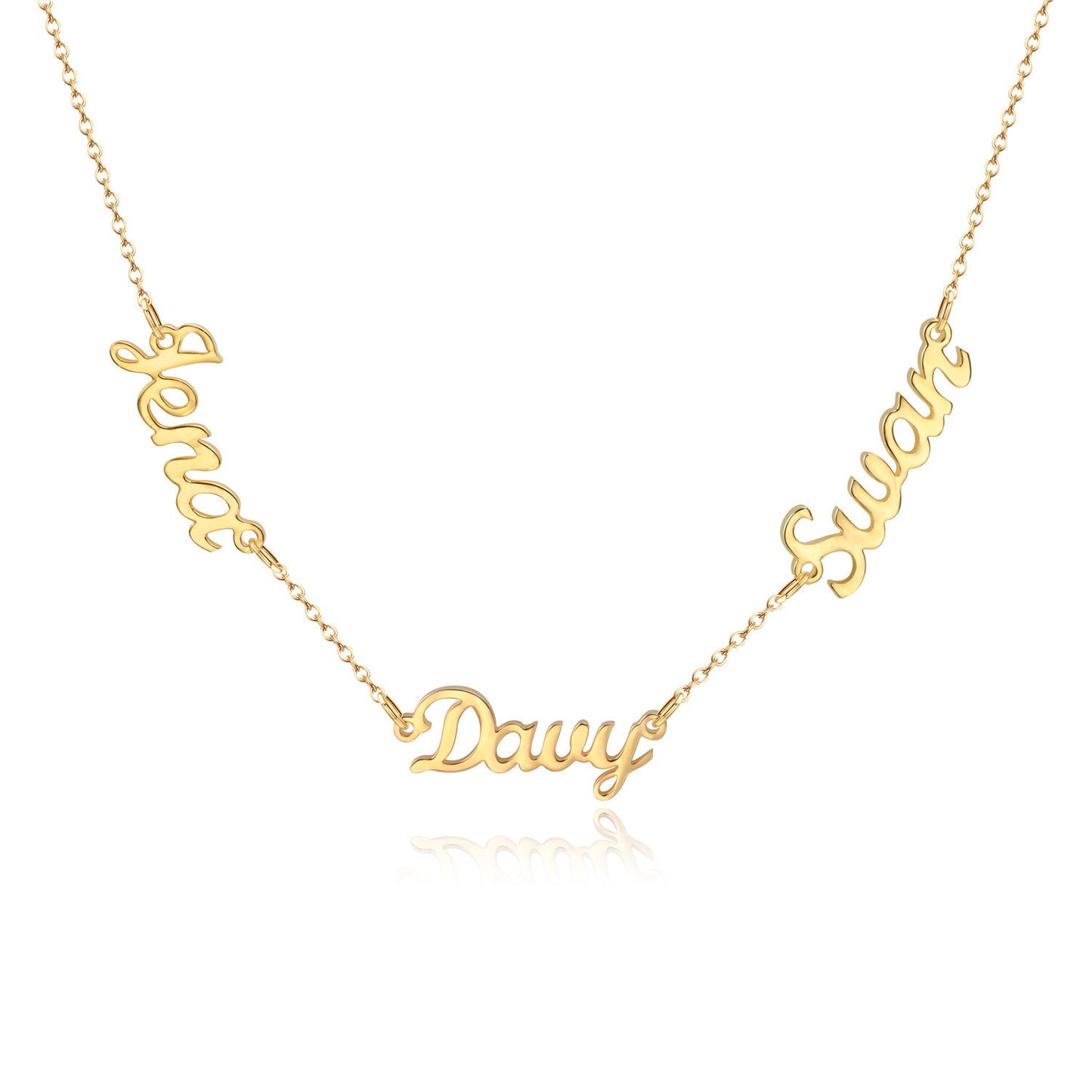 Personalized Multi-Name Necklace