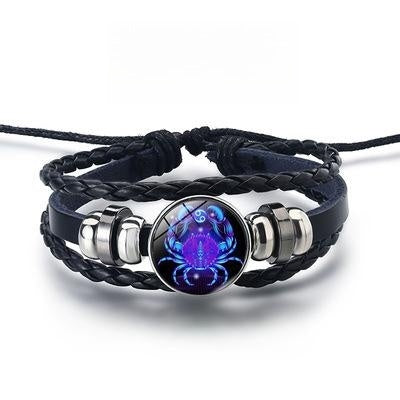 Zodiac Luminous Starry Sky Bracelet