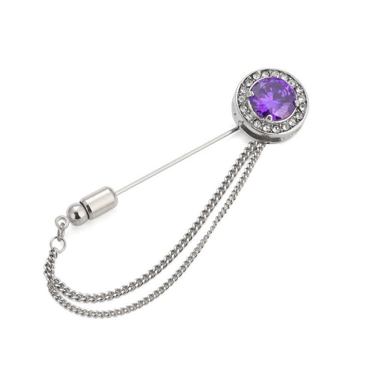 Classy Noble Geometric Brooch