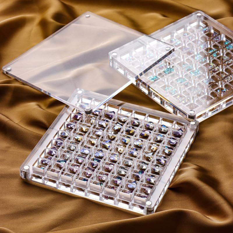 Acrylic Magnetic Seashell and Craft Display Box