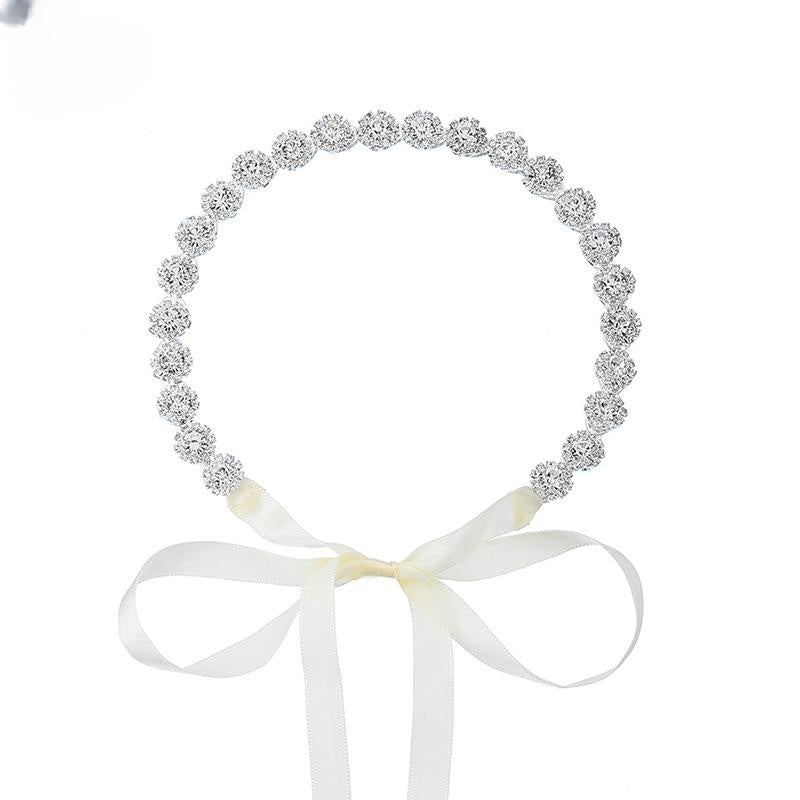 Rhinestone Sunflower Bridal Hair Band
