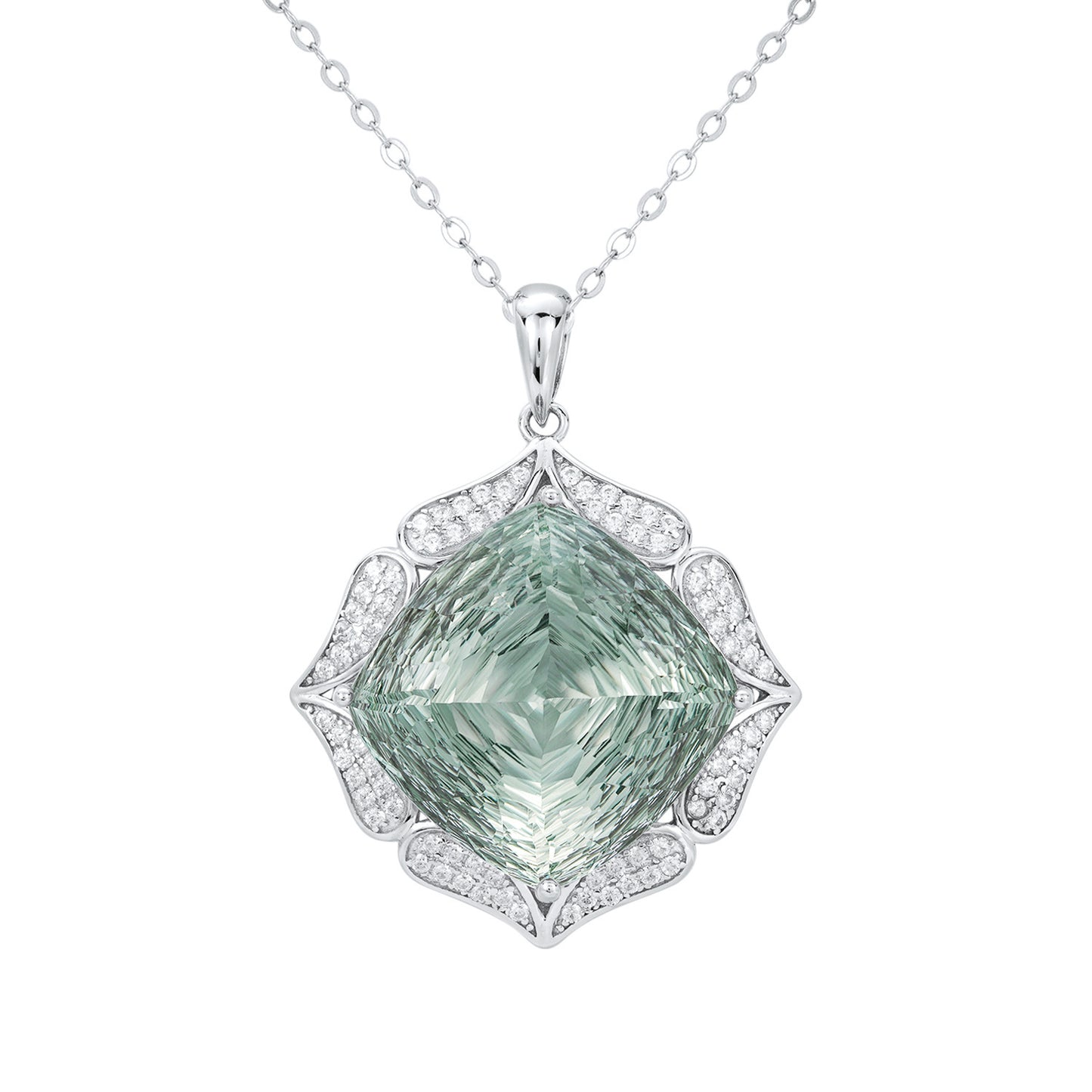 Ethereal Verdant Pendant Necklace
