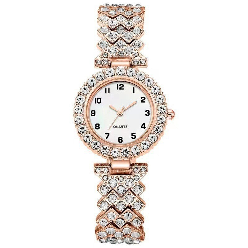 Elegant 2-Piece Women's Watch and Bracelet Set