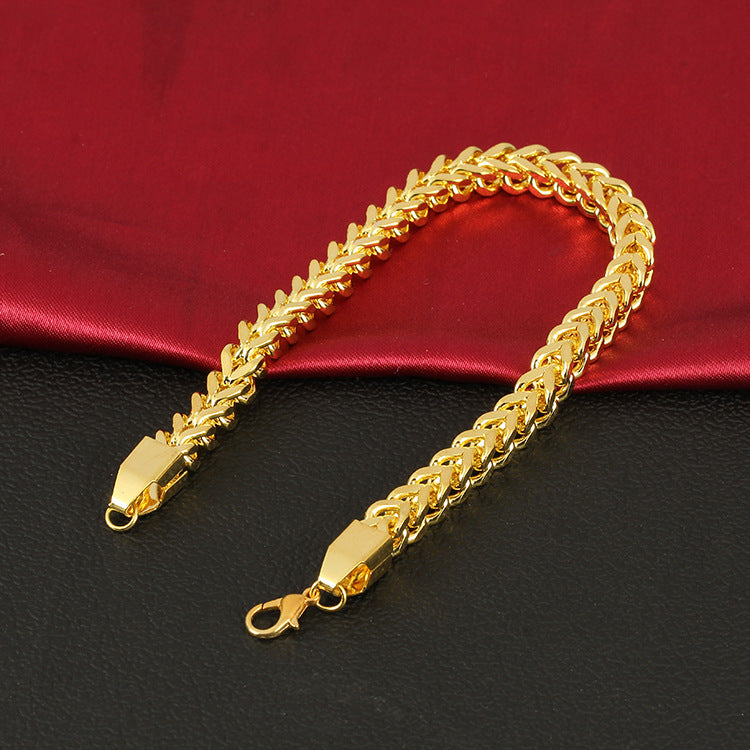 Men's Braided Miami Cuban Link Bracelet