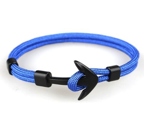 Nautical Anchor Braided Bracelet