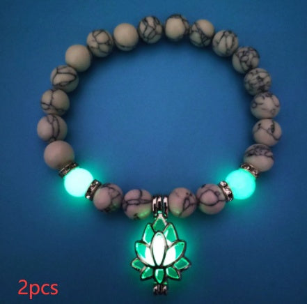 Luminous Lotus Energy Healing Bracelet