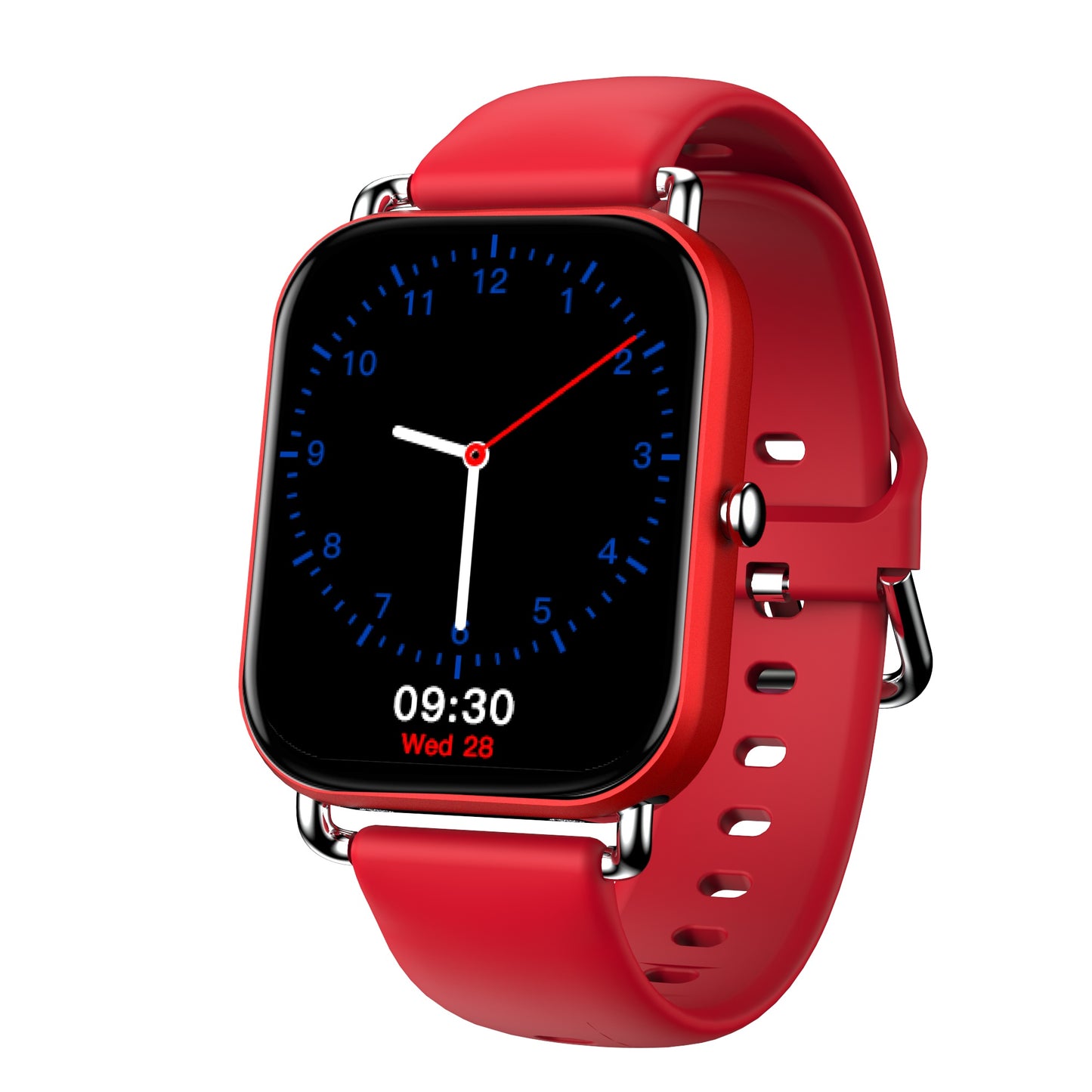 Stylish Micro-engraved Smart Watch: Body Temperature & Collision Color Sports Mode