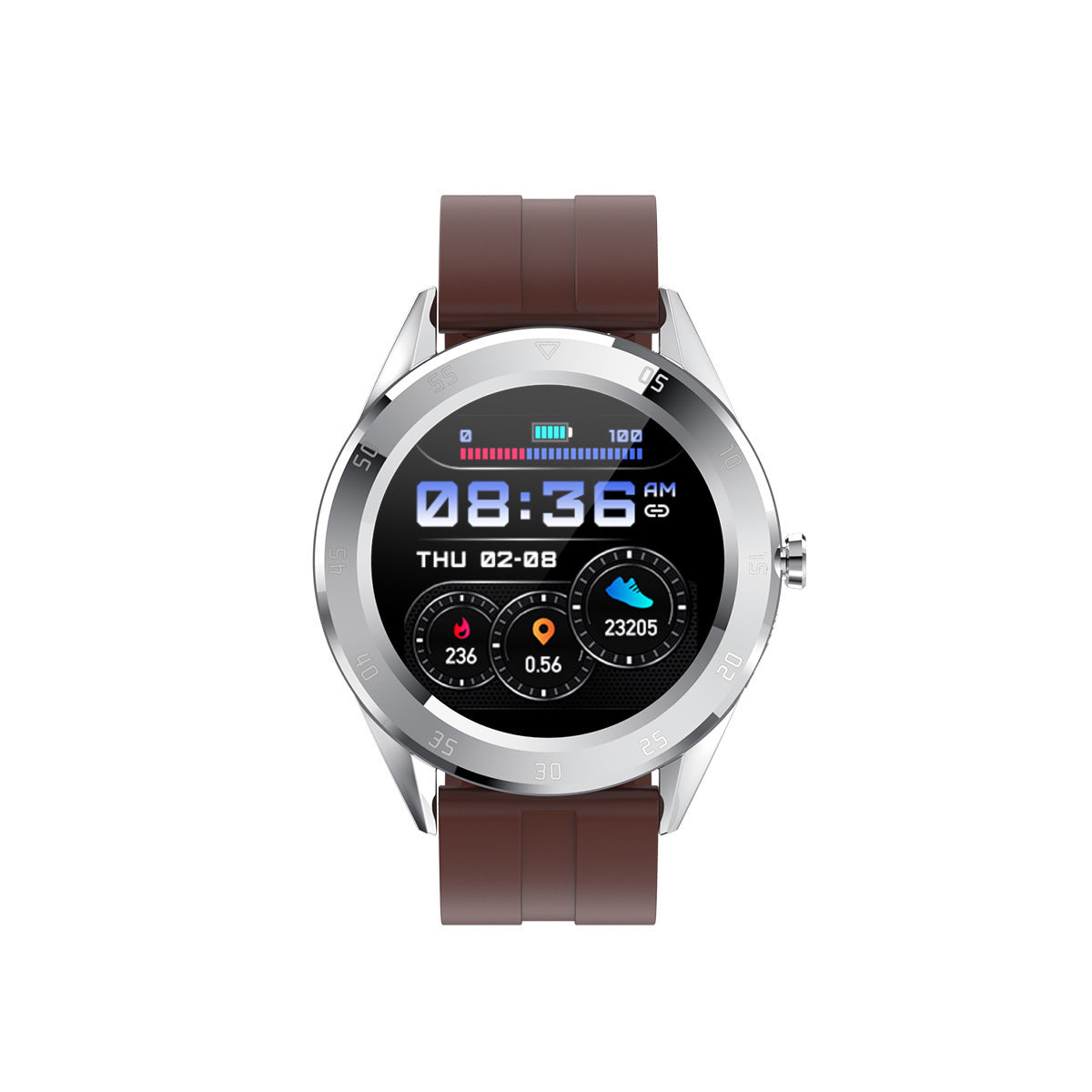 Smart Pedometer and Information Reminder Watch