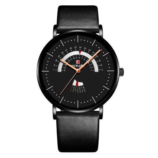 Contemporary Men's Mesh Quartz Watch