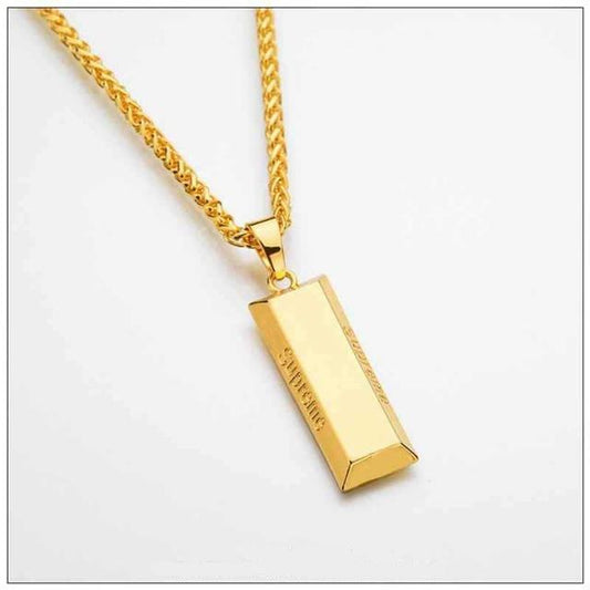 10PC Punk Alloy Chain Necklace Set