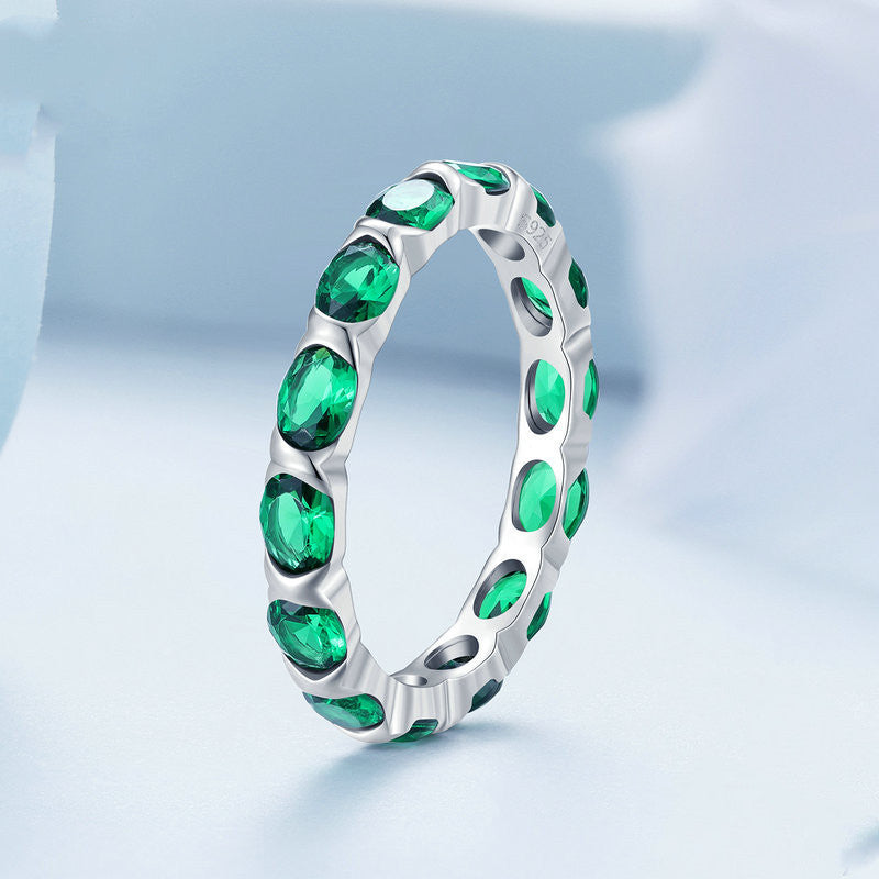 Elegant Sterling Silver Fashion Ring