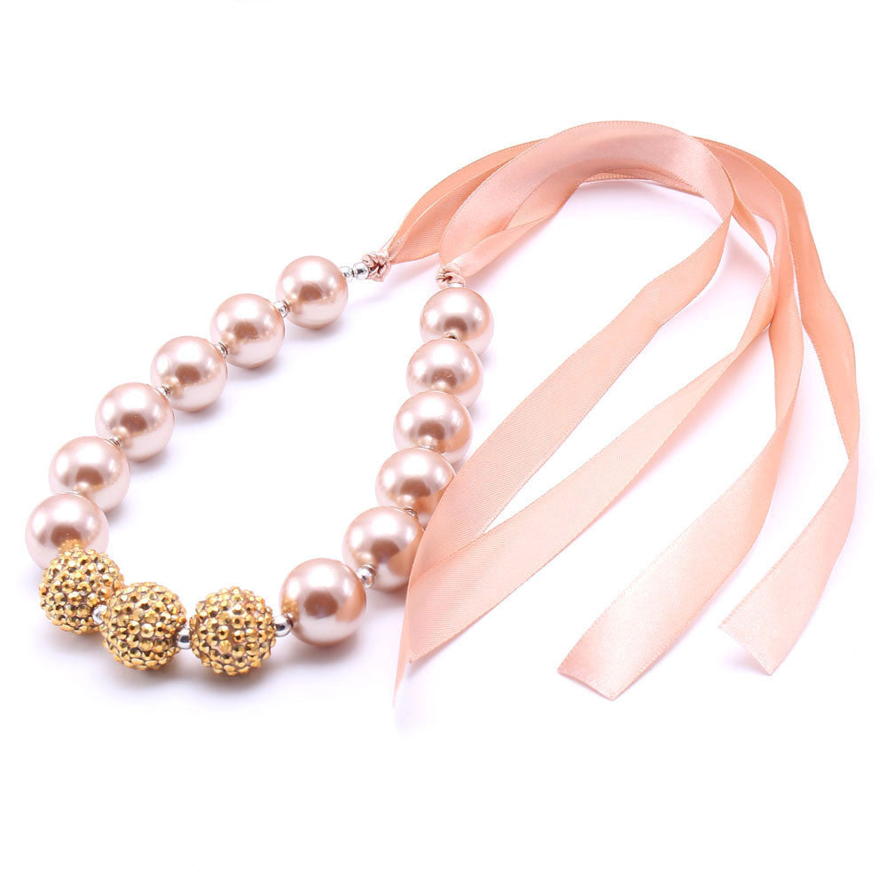 Children's Round Bead Necklace