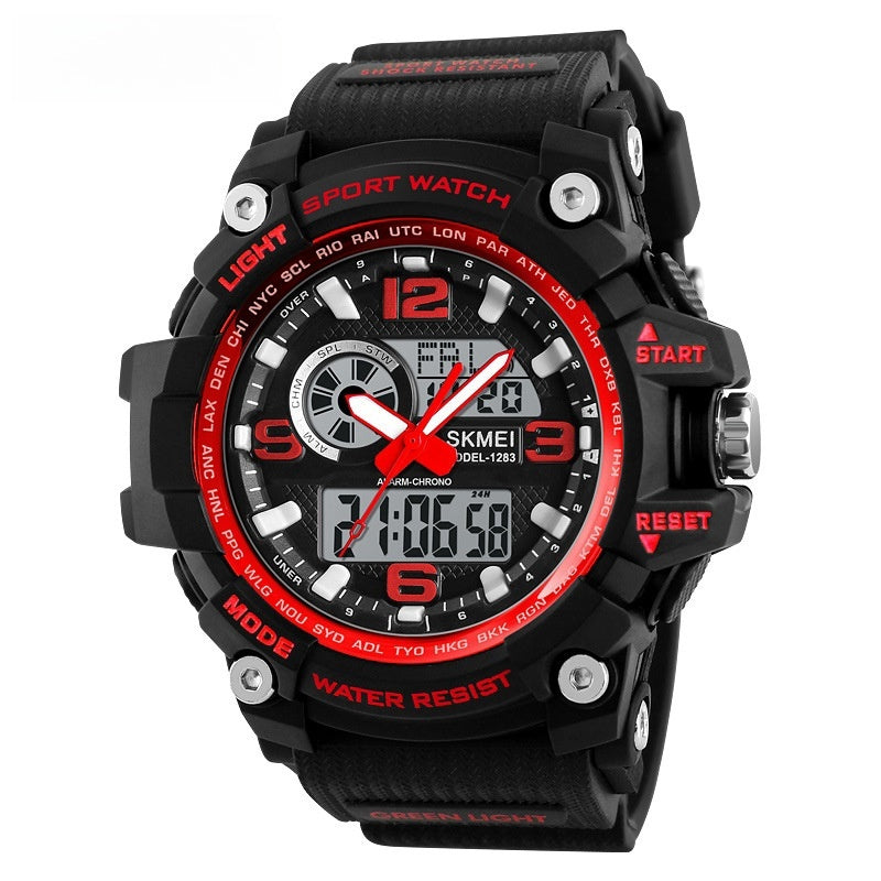 Multifunctional Sports Waterproof Electronic Watch