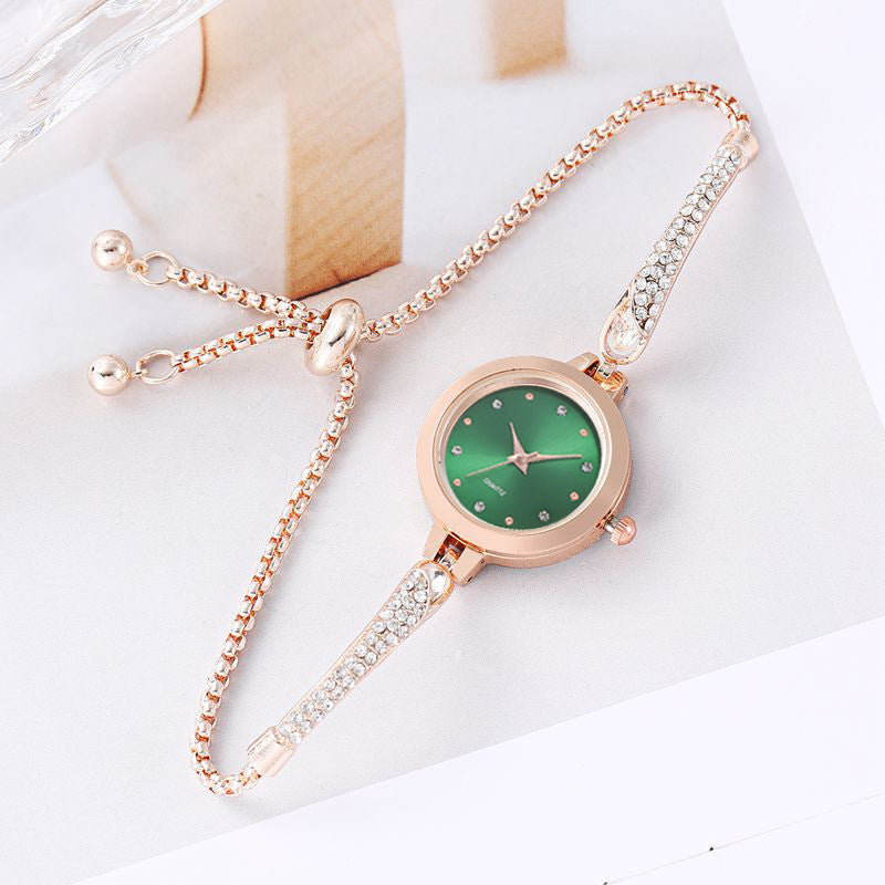 Sparkling Diamond Accent Bracelet Watch