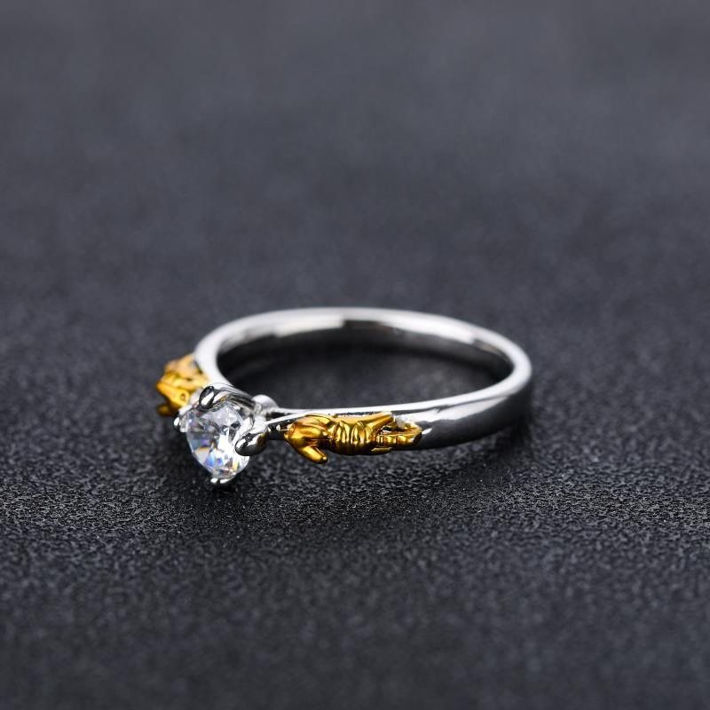 Crown Crystal Cosplay Ring