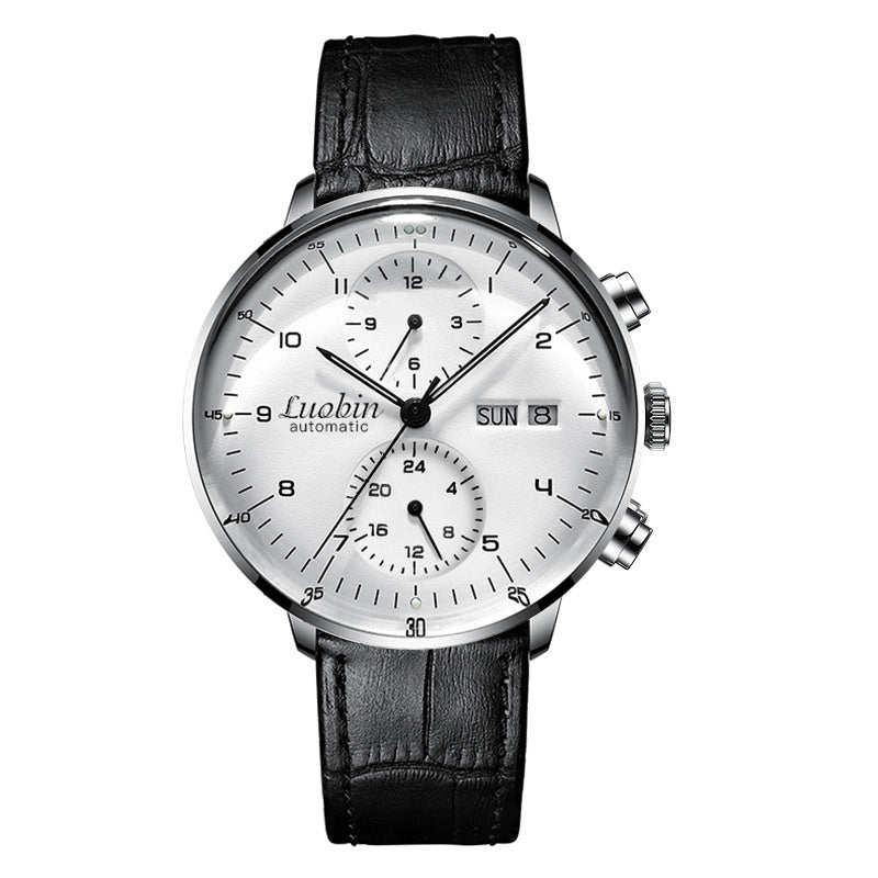 Multifunctional Business Luminous Waterproof Automatic Mechanical Watch