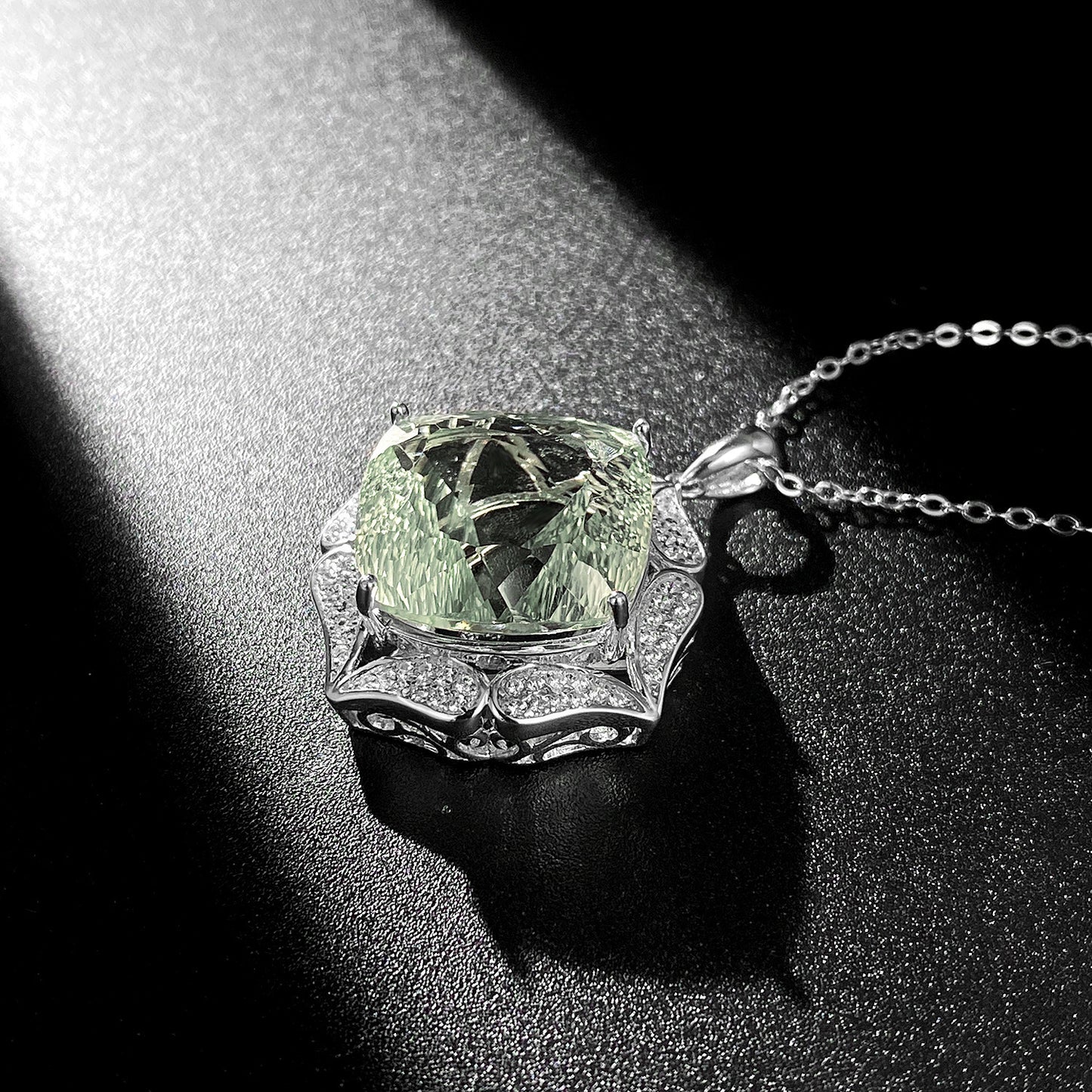 Ethereal Verdant Pendant Necklace