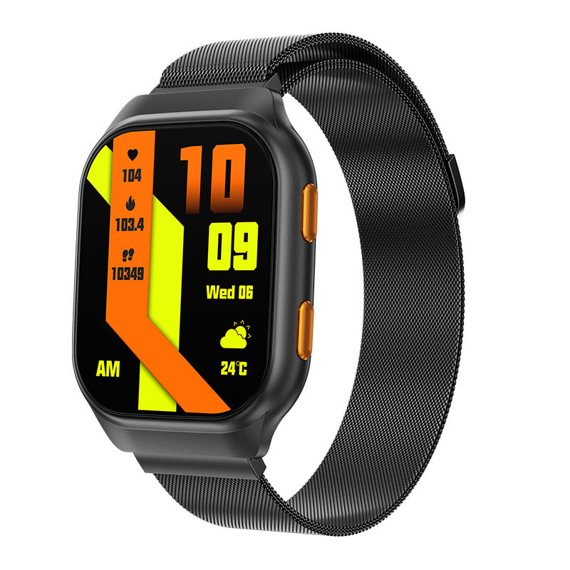 Advanced Health & Communication Smartwatch: Full Touch & Extended Battery