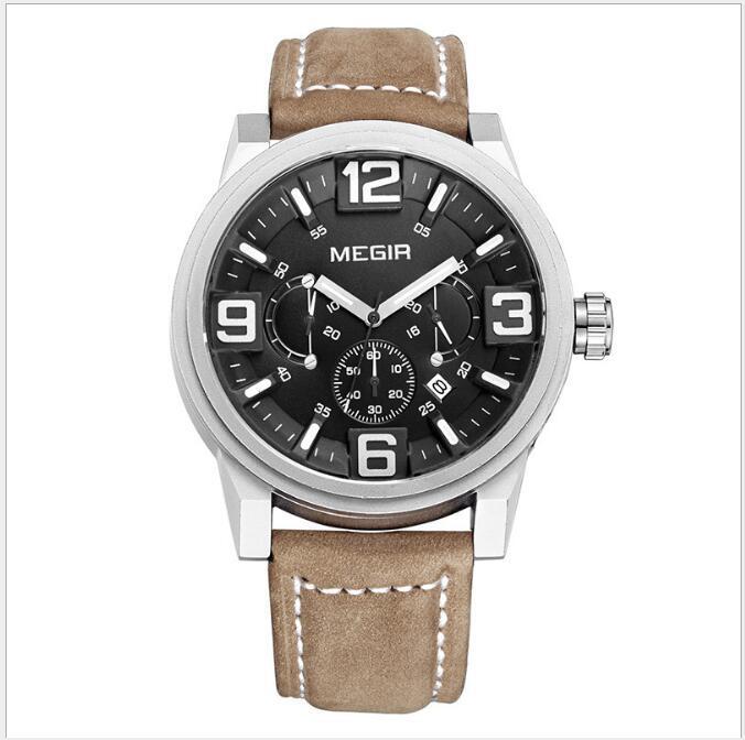 Men's Three-Eye Luminous Waterproof Sport Watch