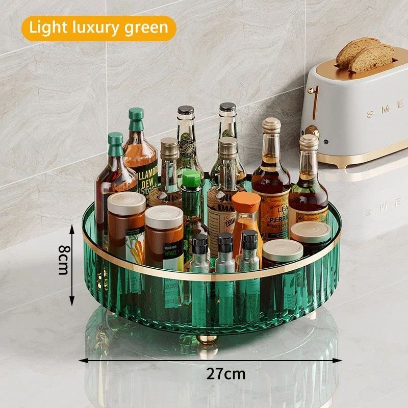 Rotating Cosmetic & Jewelry Organizer Tray