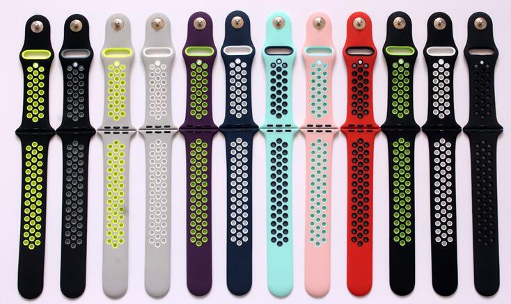 Versatile Sports Watch Silicone Strap