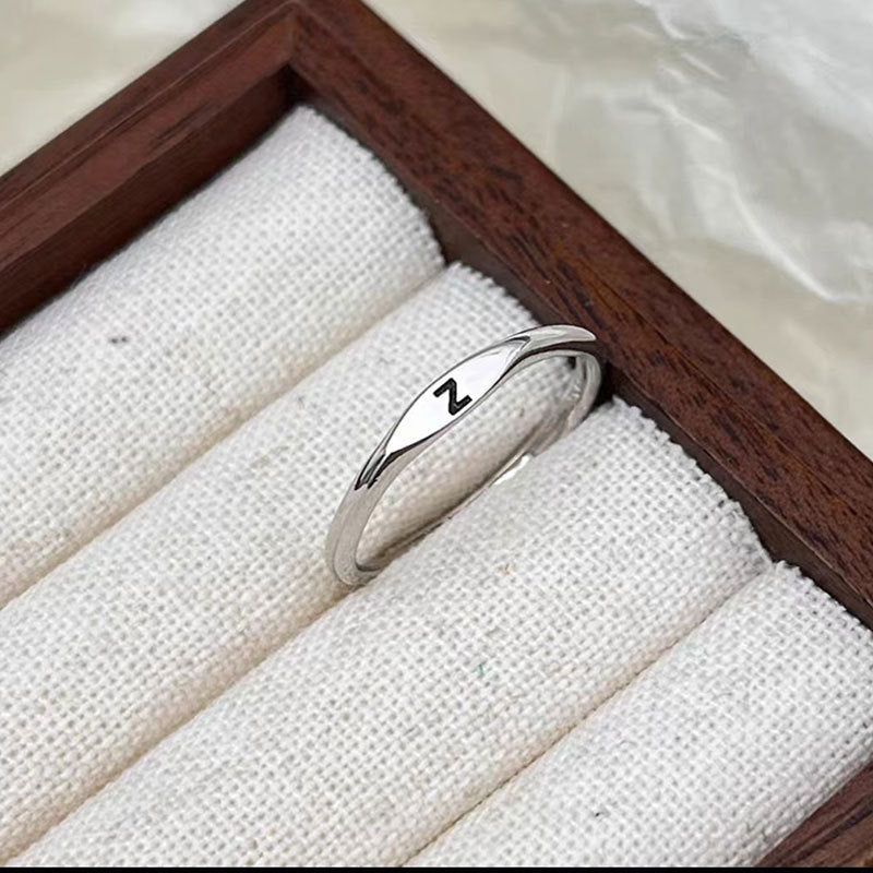 Minimalist Plain Index Finger Ring