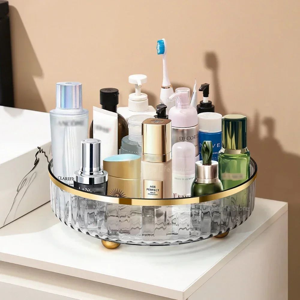 Rotating Cosmetic & Jewelry Organizer Tray