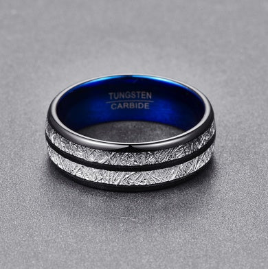Modern 8mm Tungsten Carbide Couple Wedding Bands