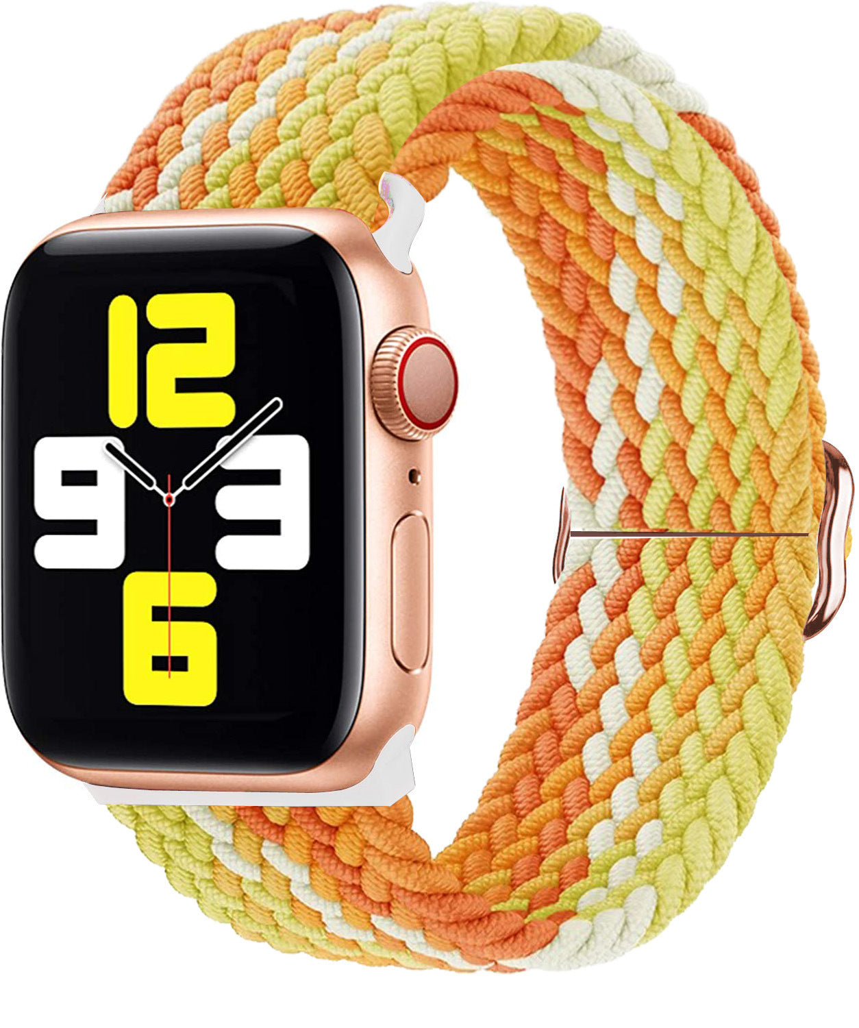 Adjustable Woven Nylon Watchband for Apple Watch