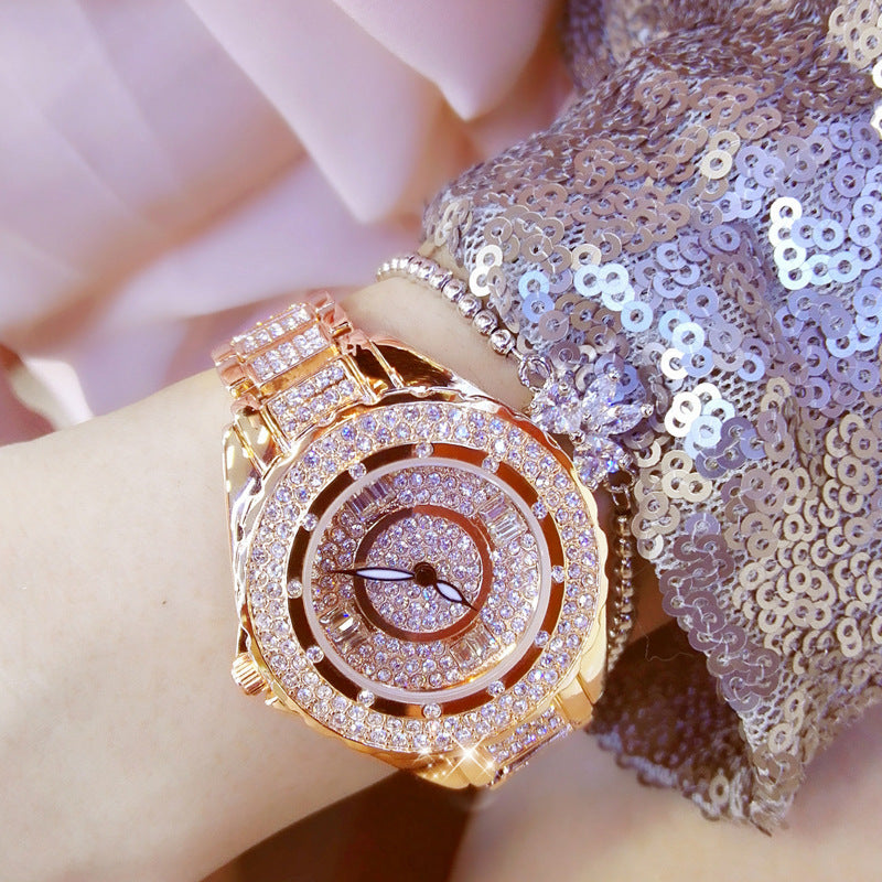 Dazzling Diamond & Crystal Accent Women's Watch