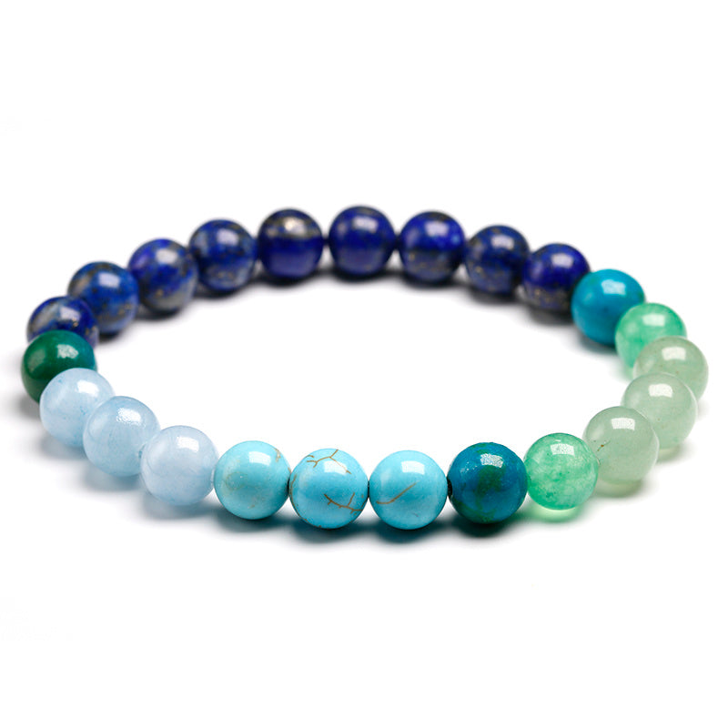 Natural Stone Lapis Lazuli 8MM 108 Bead Jewelry Set