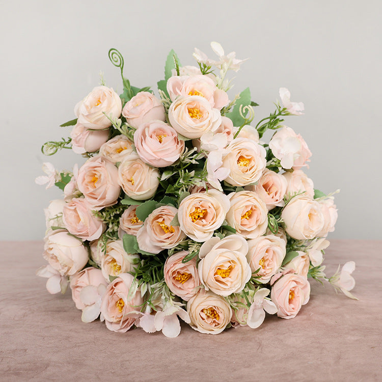 Exquisite 5-Prong 10-Rose Wedding Guide Decoration
