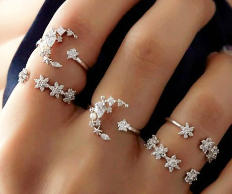 Shining Star Tassel Drop Earrings