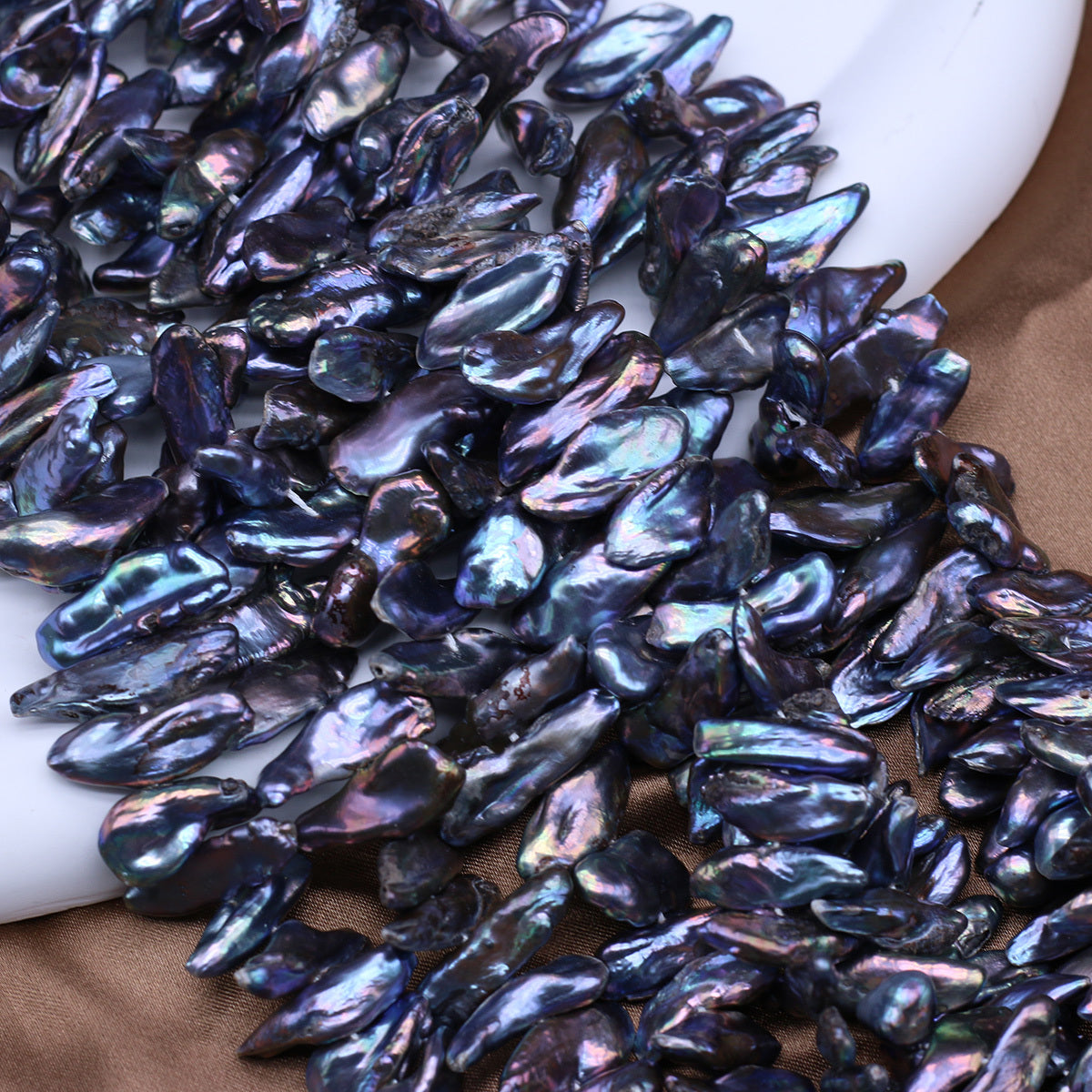 Tiny Flawless Dyed Natural Freshwater Pearl Beads