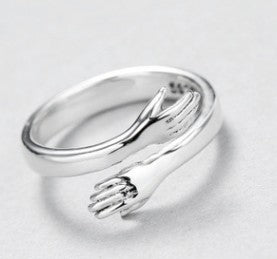 Embrace Sterling Silver Adjustable Ring