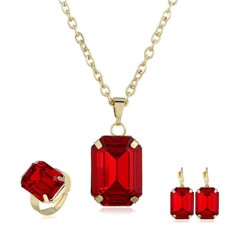 Radiant Bridal & Prom Jewelry Set