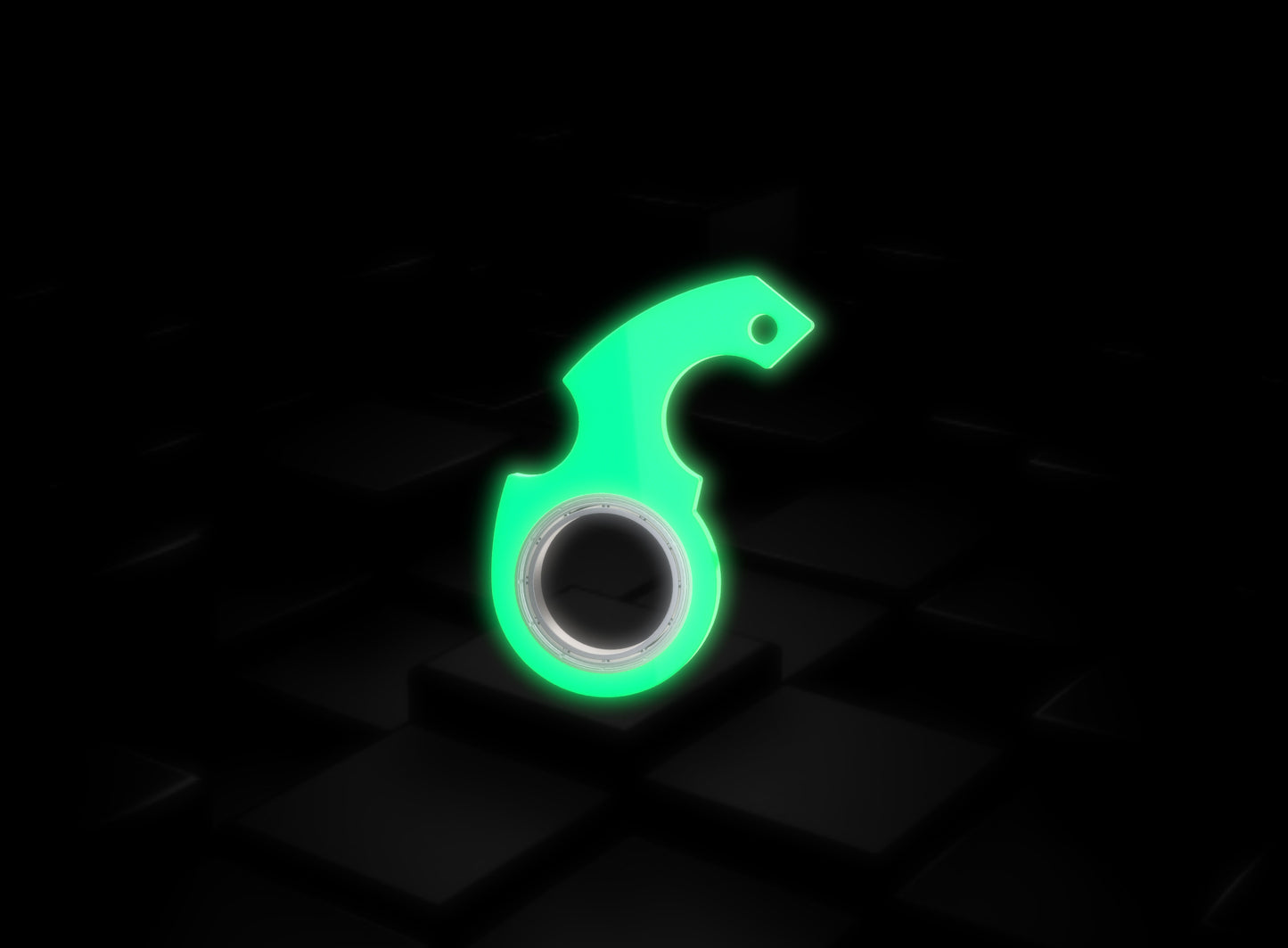 Creative Fidget Spinner Keychain