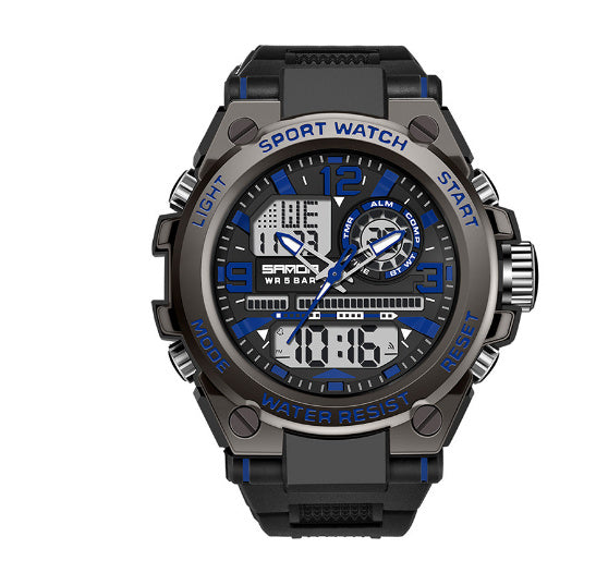 Multifunctional Digital Electronic Watch: Waterproof & Trendy