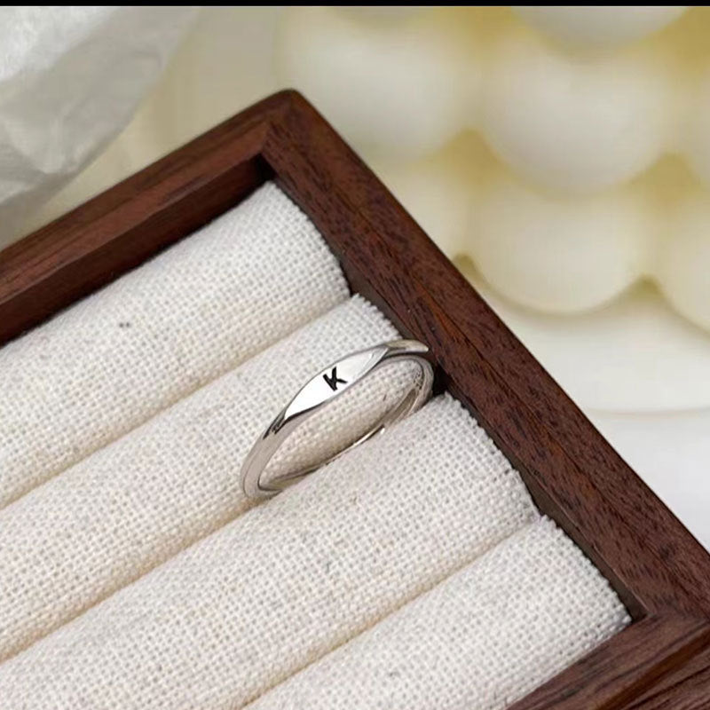Minimalist Plain Index Finger Ring