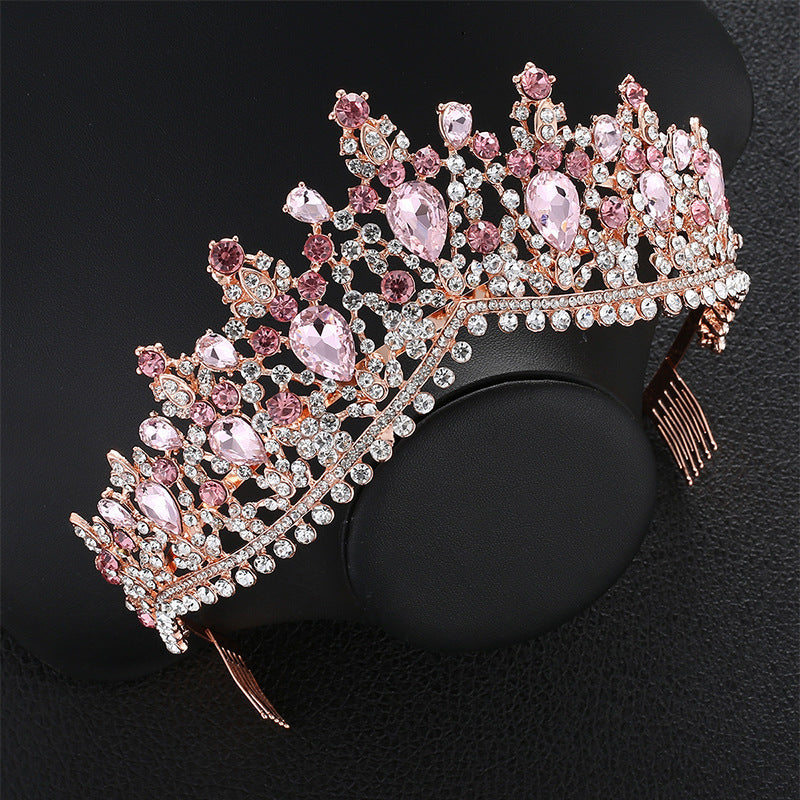 Baroque Bridal Crown Headdress
