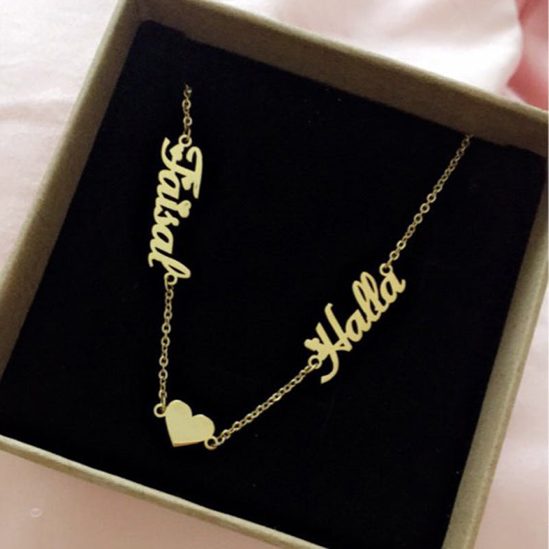 Custom DIY Name Necklace