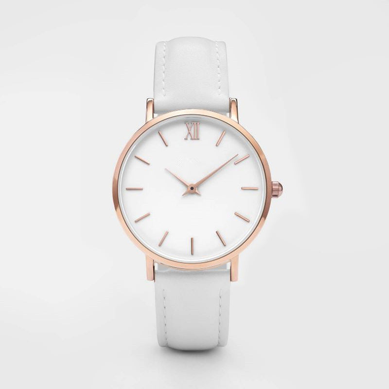 Classic Round Dial Quartz Watch