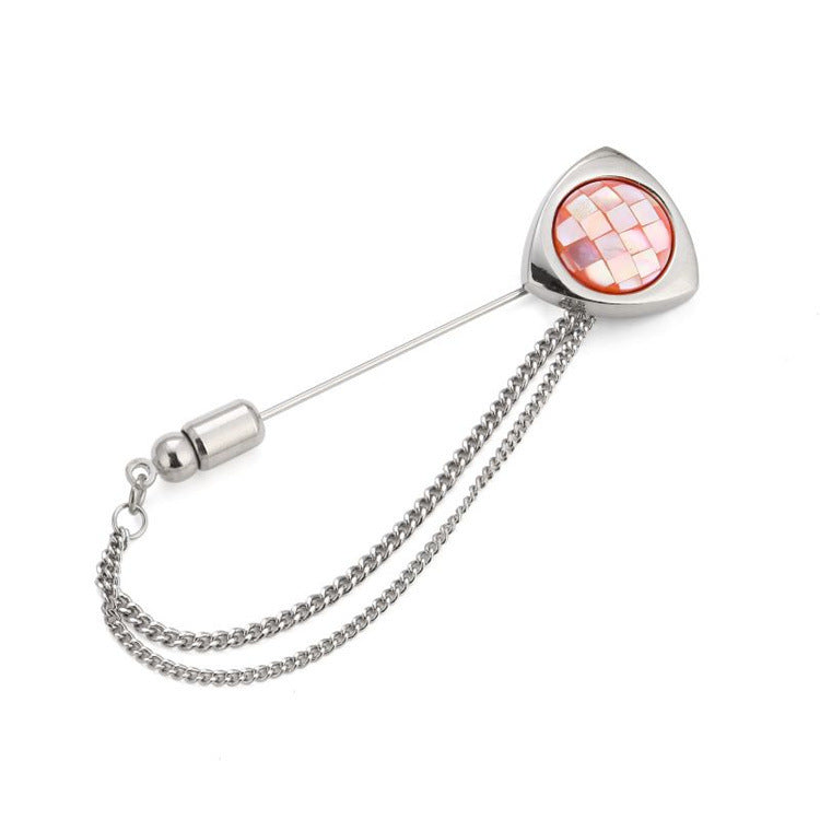 Classy Noble Geometric Brooch