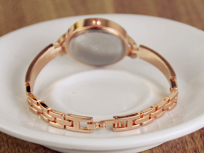 Vintage Rhinestone Bracelet Watch
