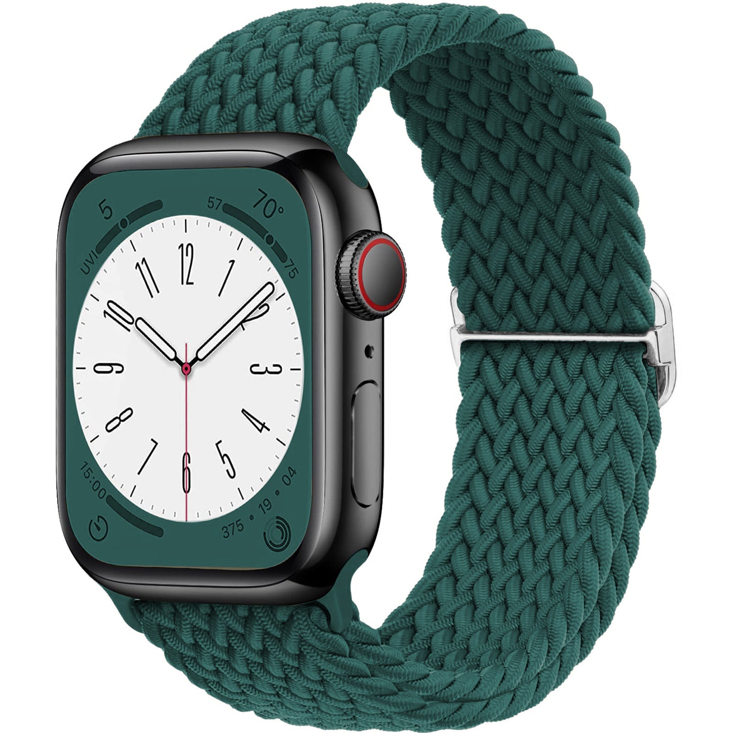 Adjustable Woven Nylon Watchband for Apple Watch