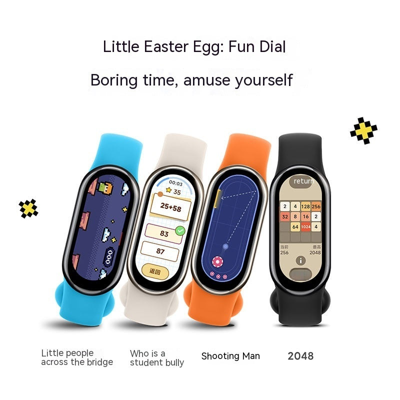 Sports Health Smart Watch: AMOLED Display & Waterproof