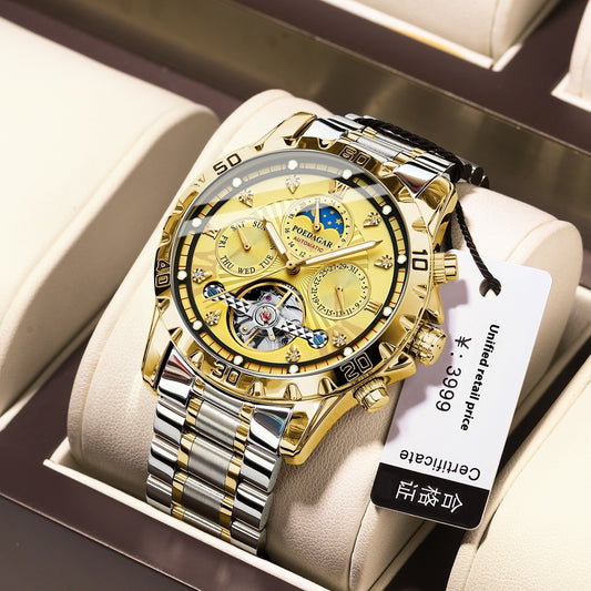 Men's Luxury Multifunctional Mechanical Watch