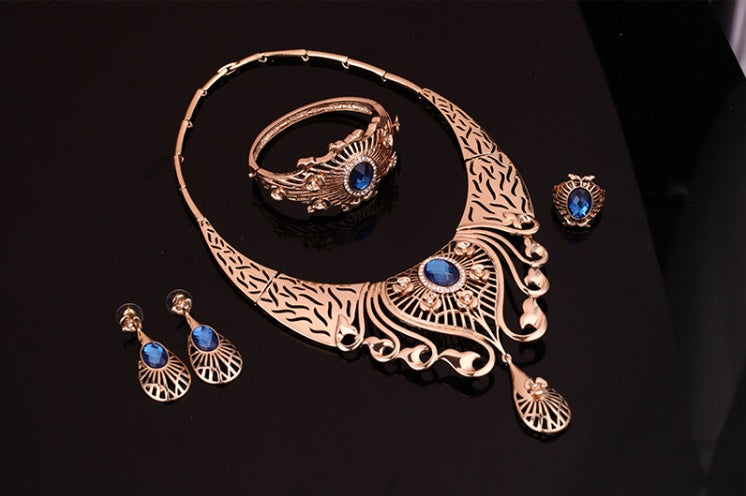 18k Gold Plated Luxurious Jewelry Set